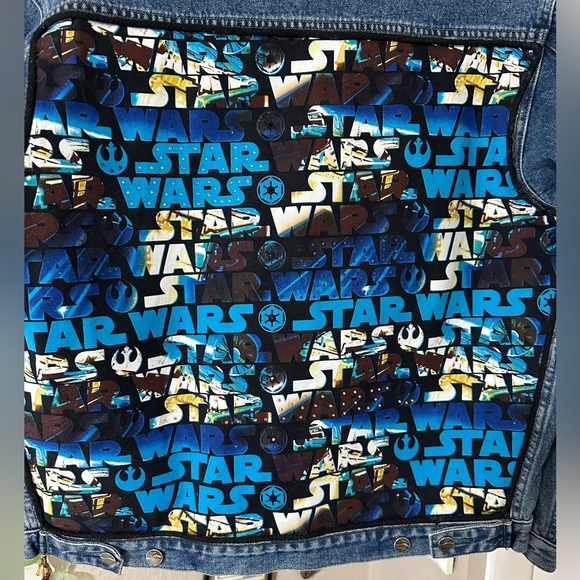 Disney - One of a Kind, Sequined, - Item Name: (Starwars) Empire Jacket -denim - Picture 13 of 14